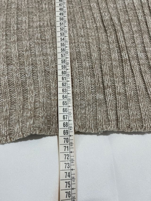 Volcano jersey canalé camel XXL semicisne