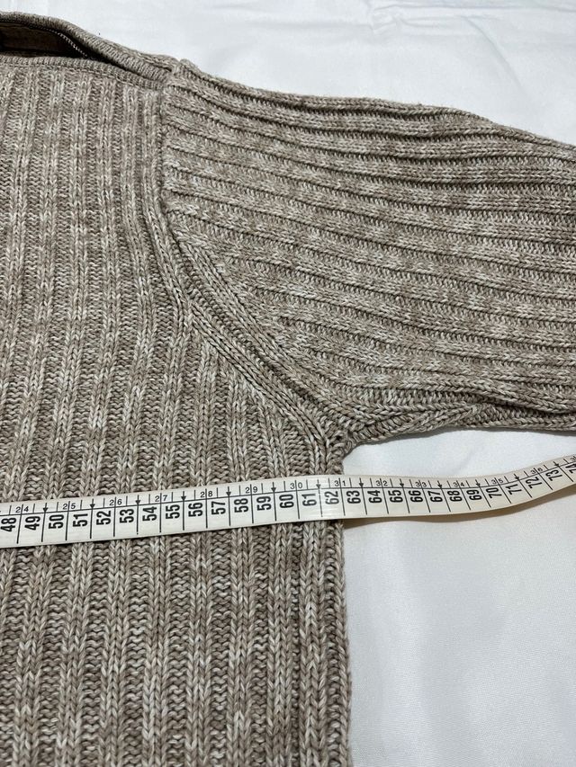 Volcano jersey canalé camel XXL semicisne