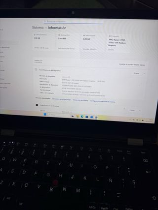 Portátil Lenovo L13 Yoga