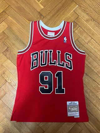 Canotta NBA Chicago Bulls Dennis Rodman 91