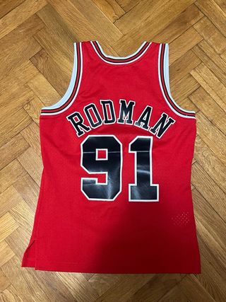 Canotta NBA Chicago Bulls Dennis Rodman 91