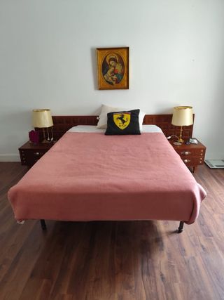 Cómoda, Mesitas Noche y Cama Madera