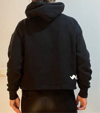 Sudadera Champion negra corta