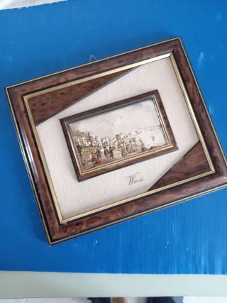 Quadro in Argento 925 con scena