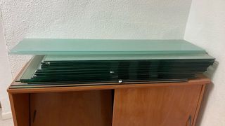 Estanterías de cristal 5mm