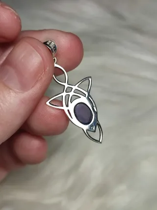 Colgante Plata Ley con Amatista