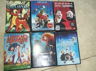 Lote 6 Películas DVD (Español)