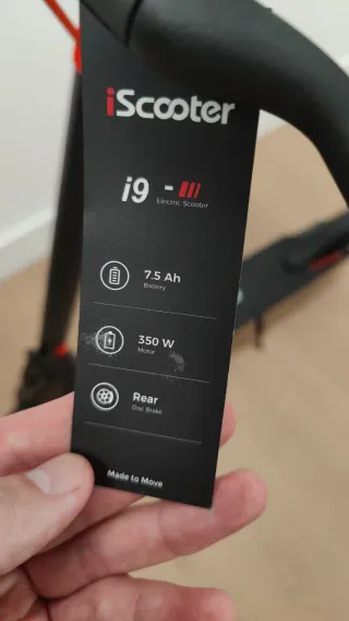 Patinete Eléctrico Negro Sin Estrenar