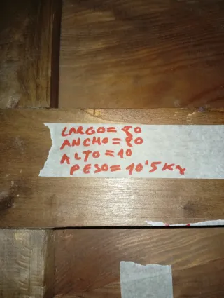 Base redonda de madera