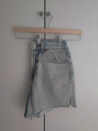 Pantalon corto tejano de mujer