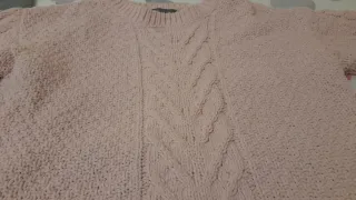 Jersey Primark rosa trenzado