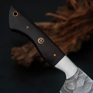 Coltello Chef Acciaio Damasco Forgiato