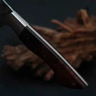 Coltello Chef Acciaio Damasco Forgiato