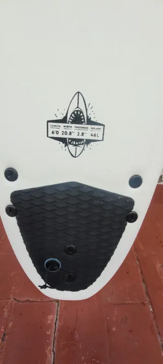 Tabla de surf OLAIAN 6.0 shortboard espuma