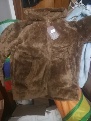 Chaqueta pelo marrón talla M a estrenar