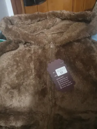 Chaqueta pelo marrón talla M a estrenar