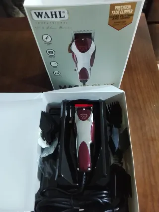 Máquina Cortapelo Wahl Profesional Roja/Plateada