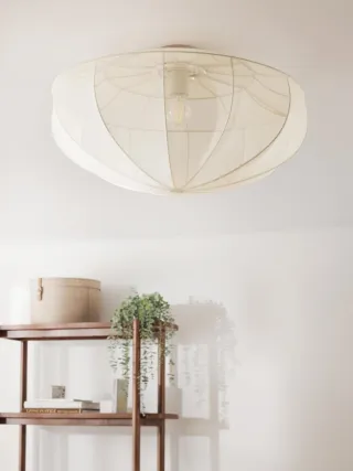 Plafón de tejido malla