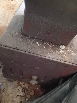 Estufa de pellets metálica