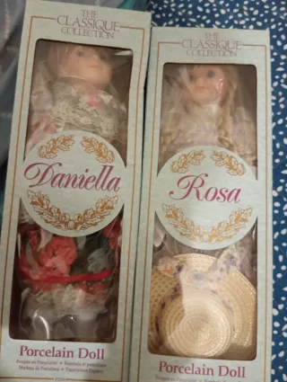 Muñecas de Porcelana Colección The Classique