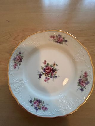 18 iatti BOEMIA piu 1 Vassoio porcelana superfin