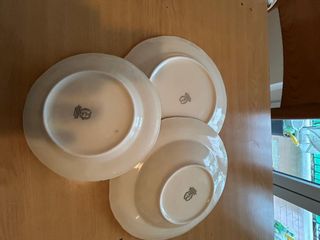 18 iatti BOEMIA piu 1 Vassoio porcelana superfin