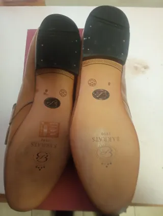 Zapatos de piel Barrats Marrones Talla 42