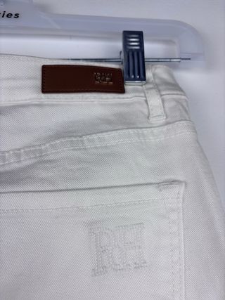 Pedro del Hierro Vaqueros Blancos Talla 38