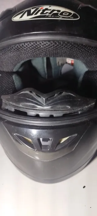 Casco Nitro Negro Integral