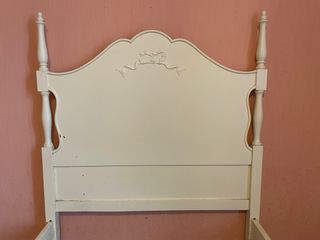 Estructura Cama Vintage Blanca