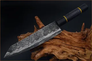 Coltello Chef Damasco Forgiato