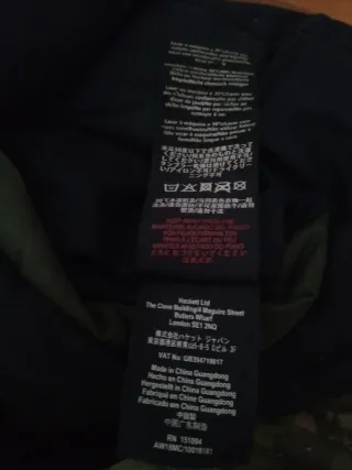 Chaleco Plumas Reversible Hackett 13 a 14 años