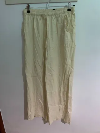 Pantalón mujer amarillo