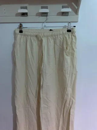 Pantalón mujer amarillo