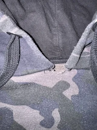 Sudadera Hoddie Classic Retro Y2K GUESS militar L