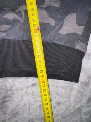 Sudadera Hoddie Classic Retro Y2K GUESS militar L