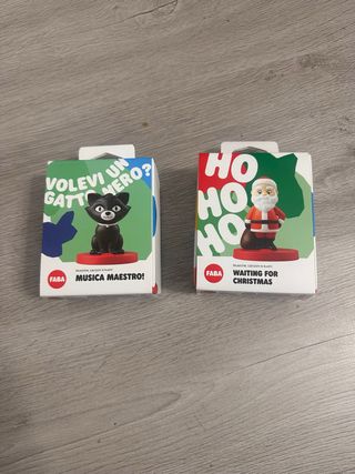 FABA Pupazzi: Gatto e Babbo Natale