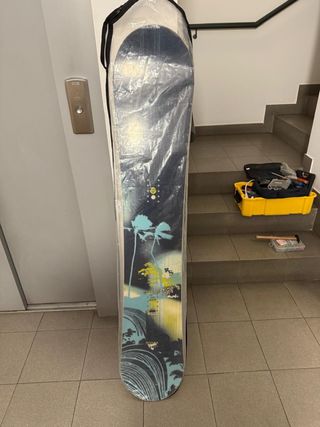 Tabla de Snowboard con Funda Plastico