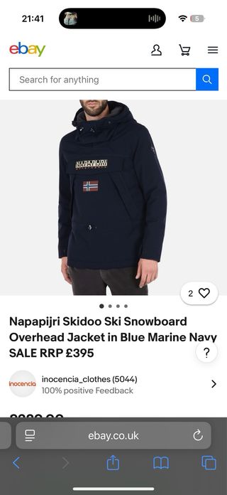 Chaqueta Napapijri Skidoo Azul Montaña Ski