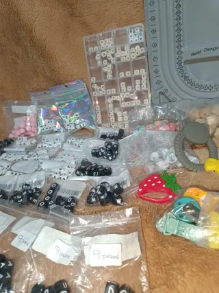 Lote material chupeteros.