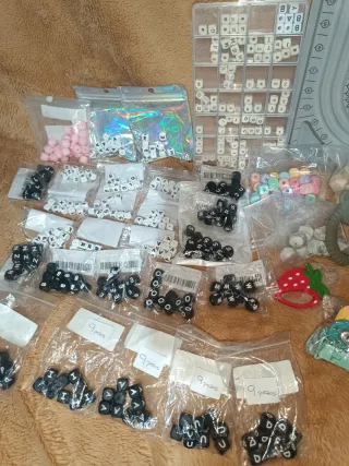 Lote material chupeteros.