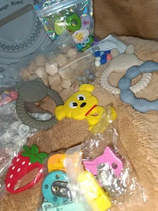 Lote material chupeteros.