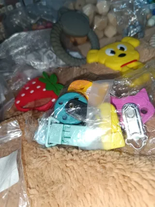 Lote material chupeteros.