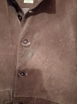 Cazadora Zara Suede Marrón