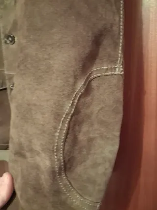 Cazadora Zara Suede Marrón