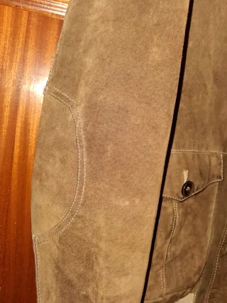 Cazadora Zara Suede Marrón