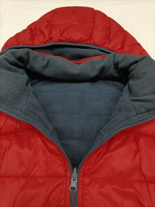 Chaleco acolchado capucha