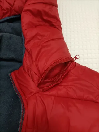 Chaleco acolchado capucha