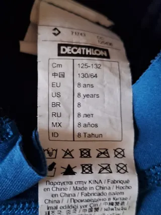 Neopreno corto niño 8 años Decathlon