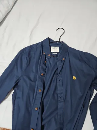 Camisa azul marino Greenfield Talla M